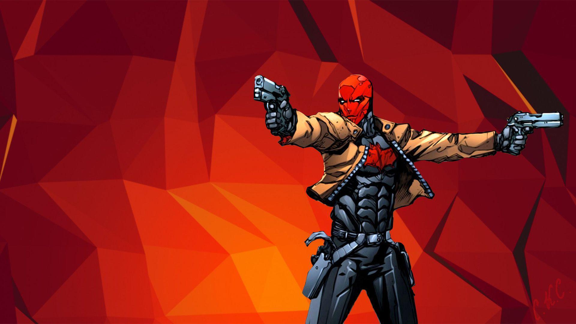 Download Wallpapers Weapons, Guns, Jason Todd, Red Hood, Jason Todd