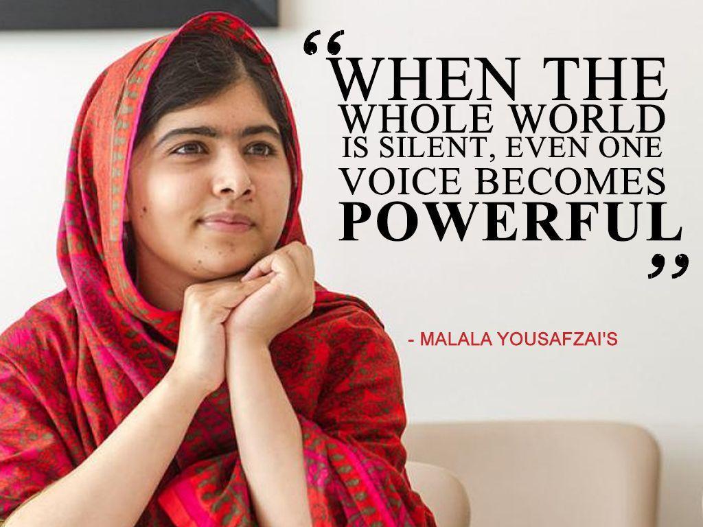 World Peace Day: These Quotes by Malala Yousafzai Would be the