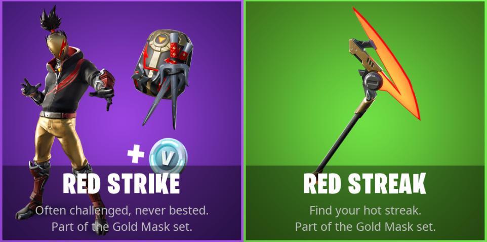 Red Strike Fortnite wallpapers