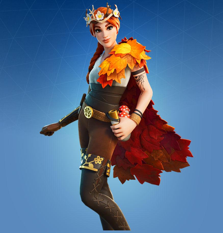 The Autumn Queen Fortnite wallpapers