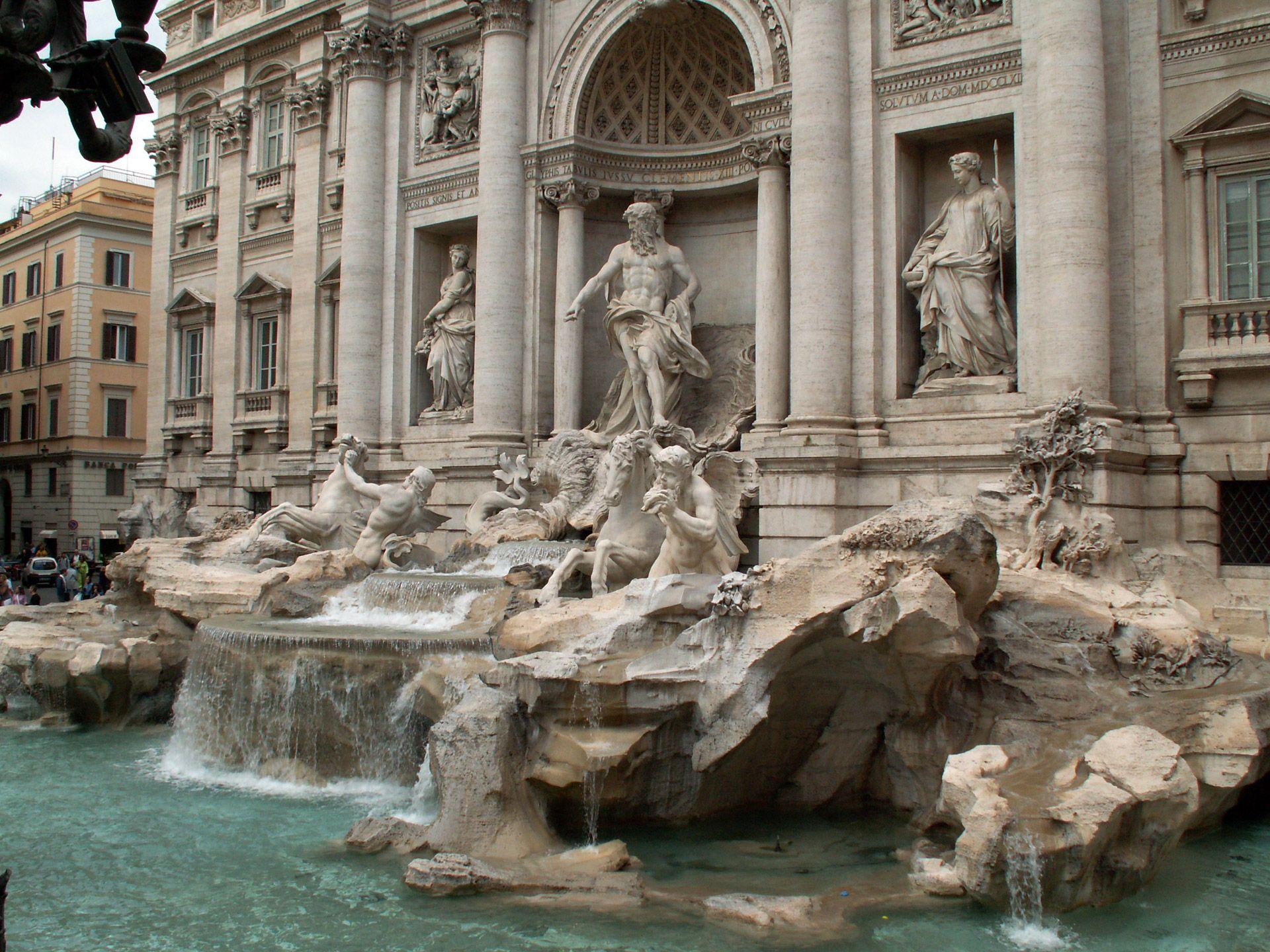 undefined Trevi Fountain Wallpapers