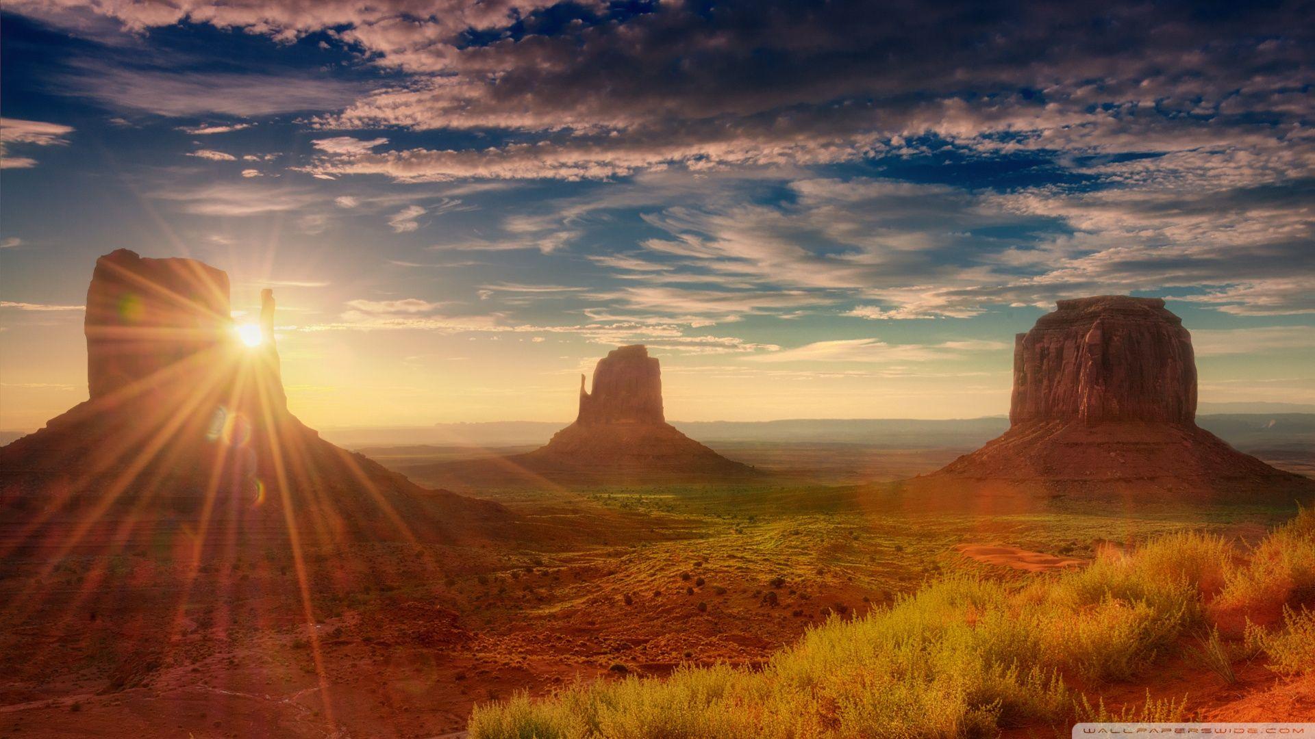 Sunshine Utah Monument Valley ❤ 4K HD Desktop Wallpapers for • Dual