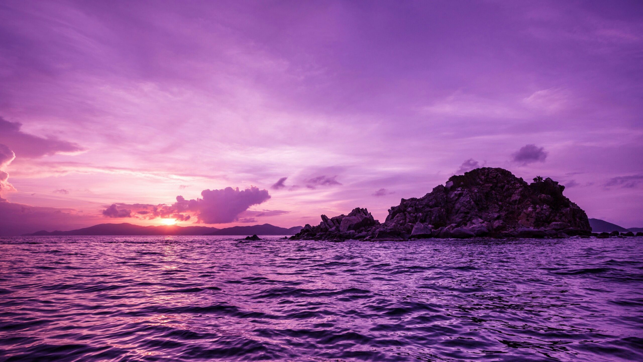 British Virgin Islands Sunset 4K UltraHD Wallpapers