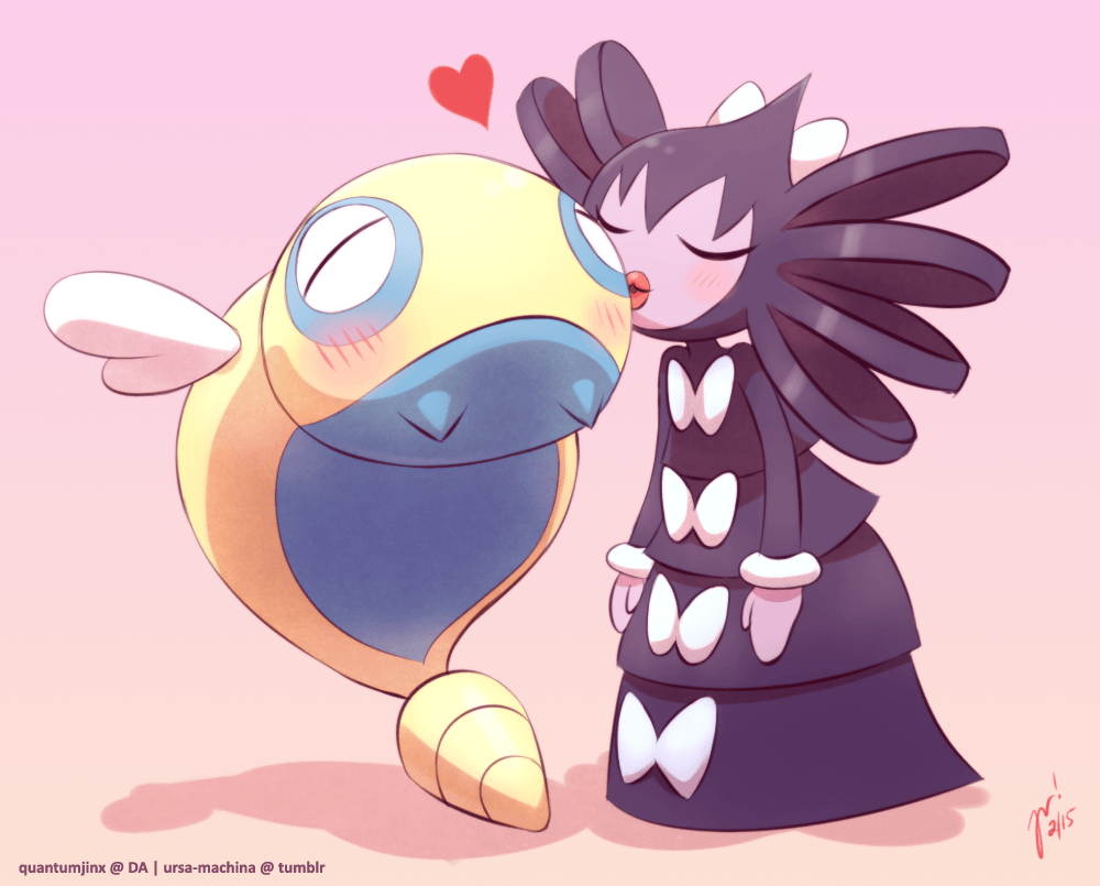 Gothitelle X Dunsparce