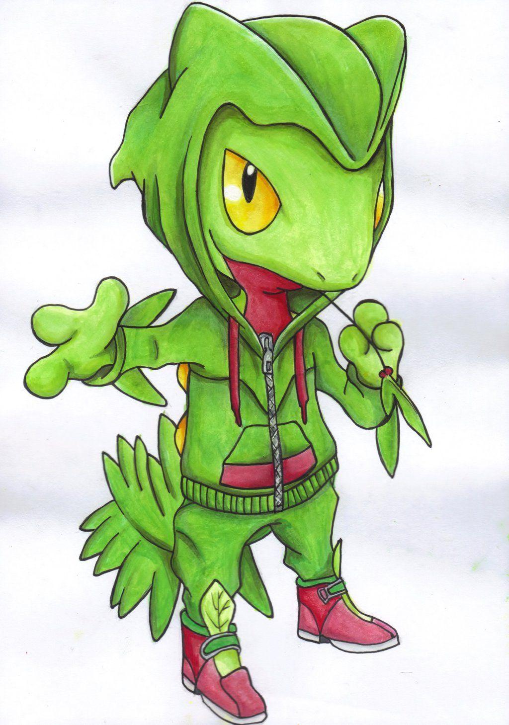 Treecko by SellisPlayground