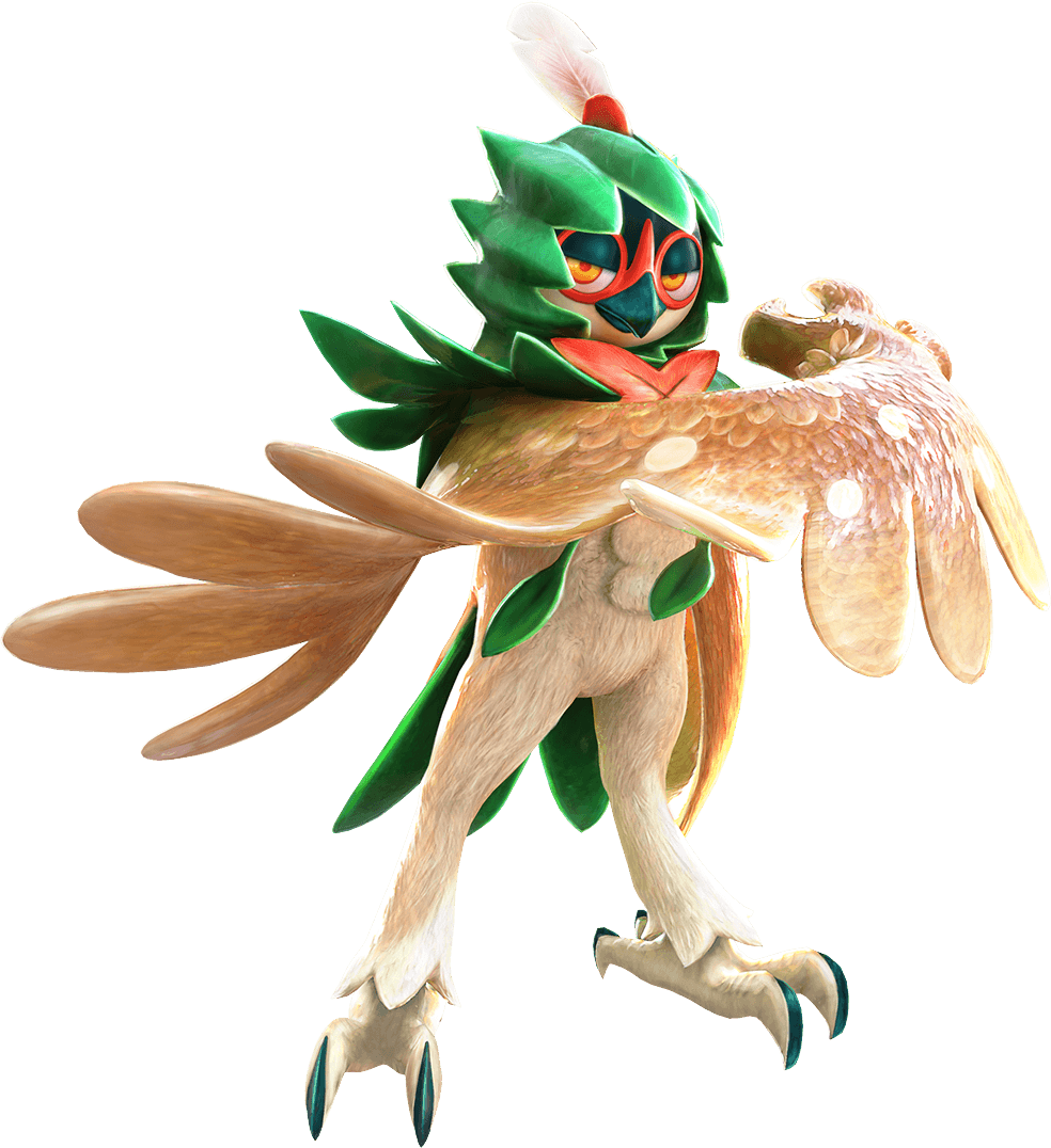 Pokken Tournament DX Decidueye Render