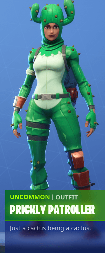 Prickly Patroller Fortnite wallpapers