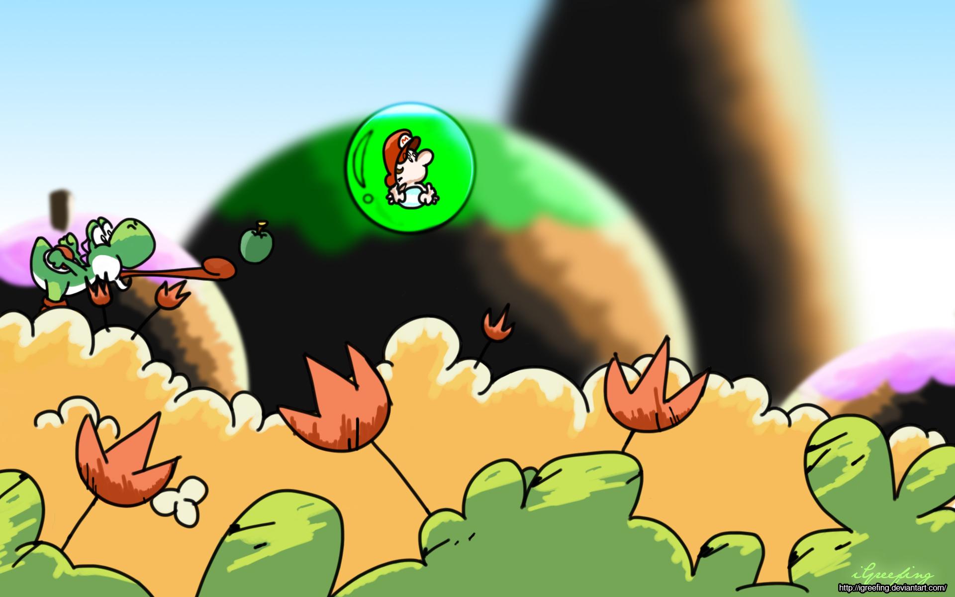 Super Mario World 2: Yoshi’s Island HD Wallpapers