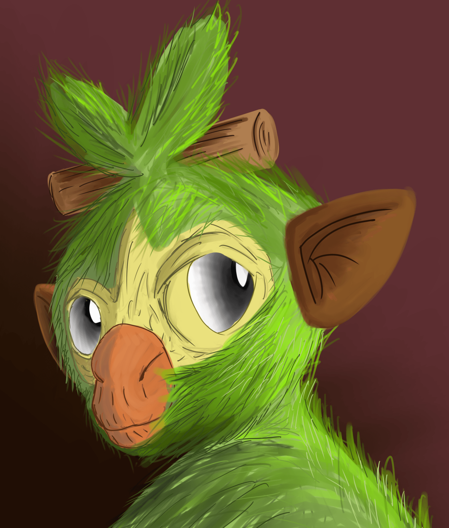 HD Grookey by xKazecloudx on Newgrounds