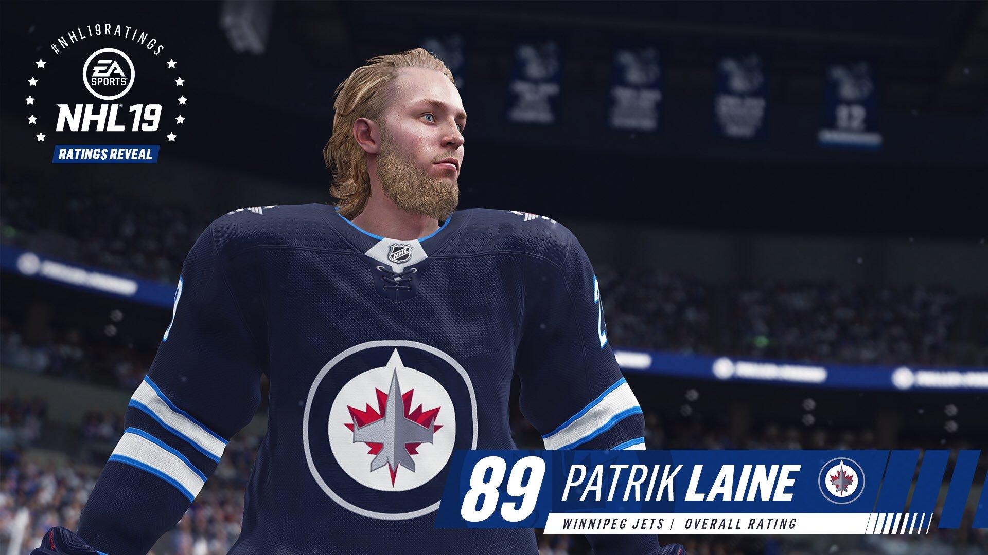 Patrik Laine on Twitter: 89…..do you think @EASPORTSNHL has it