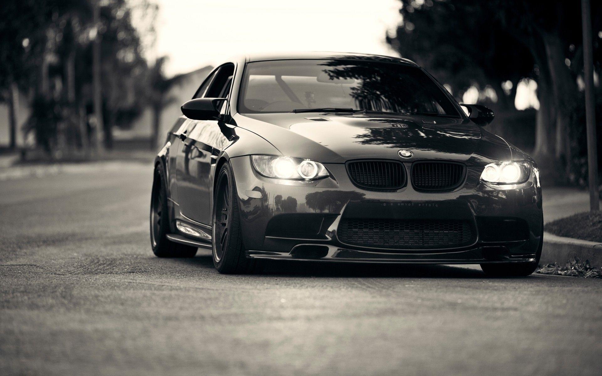 Black Bmw Monochrome Car M3 » Car Wallpapers, Photos and Videos