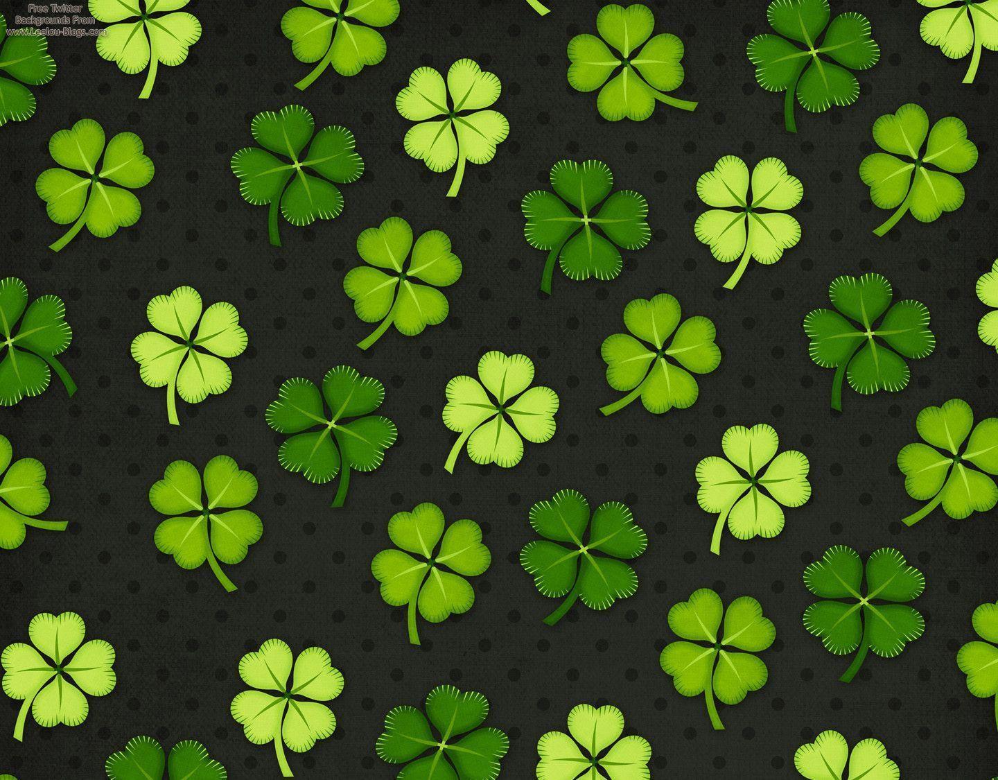 St. Patrick&Day Free Twitter Backgrounds