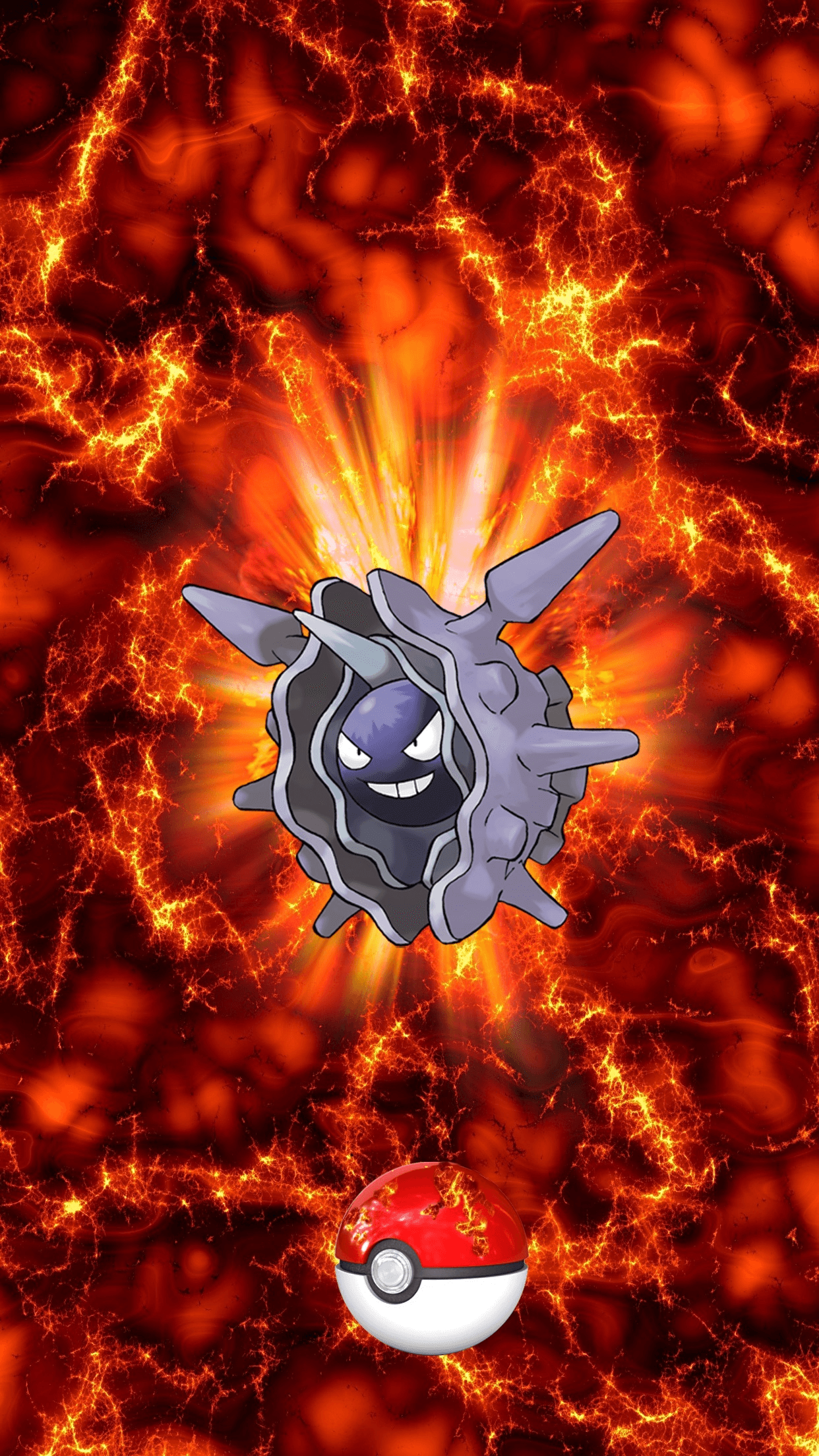 091 Fire Pokeball Cloyster Parshen Shellder