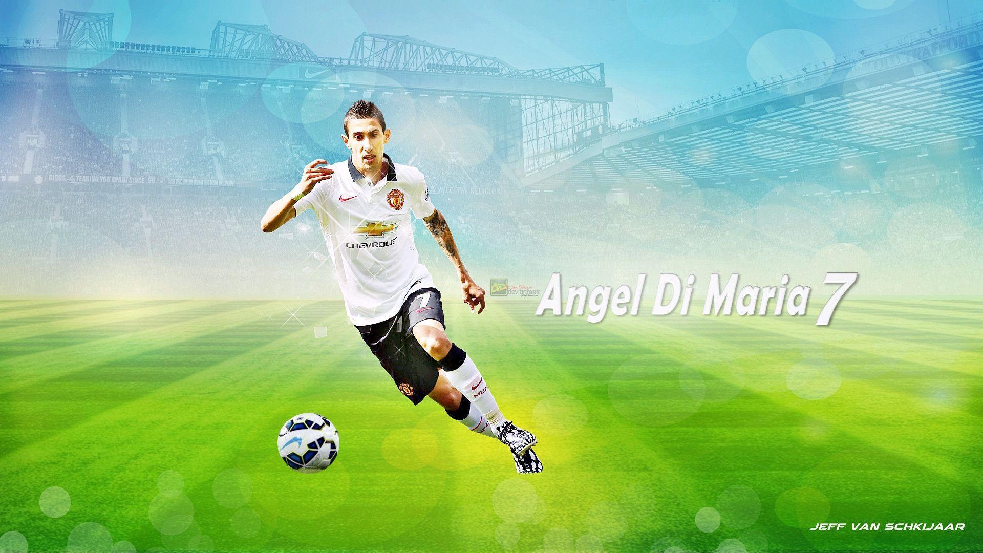 Angel Di Maria wallpapers HD backgrounds download desktop • iPhones