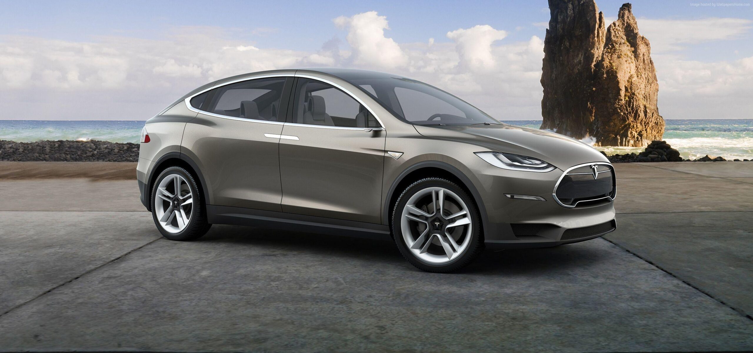 Wallpapers Tesla model x, electric cars, suv, 2016, Cars & Bikes