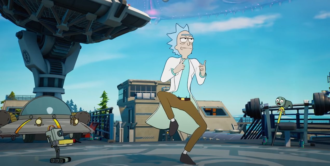 Rick Sanchez Fortnite wallpapers