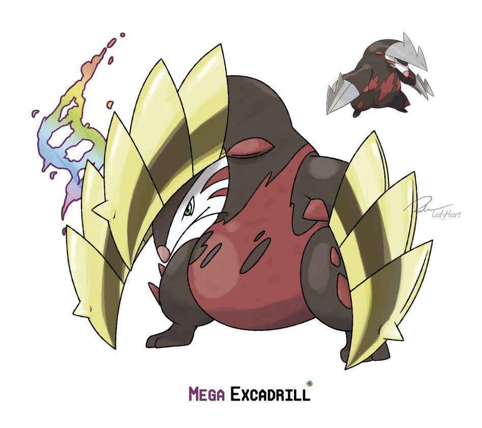 Mega Excadrill by LeafyHeart