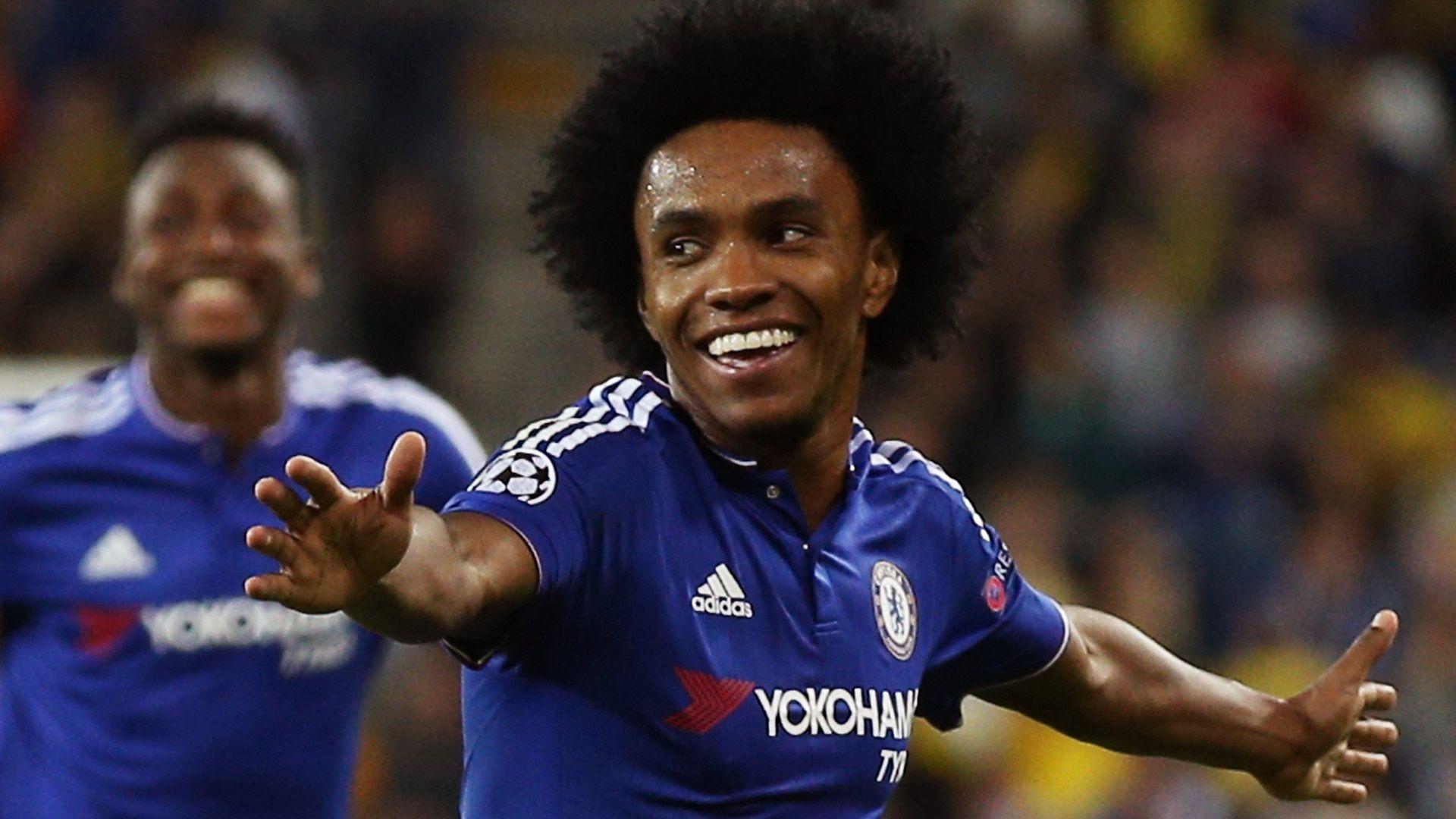 Chelsea Player Willian Happy Wallpapers: Players, Teams, Leagues