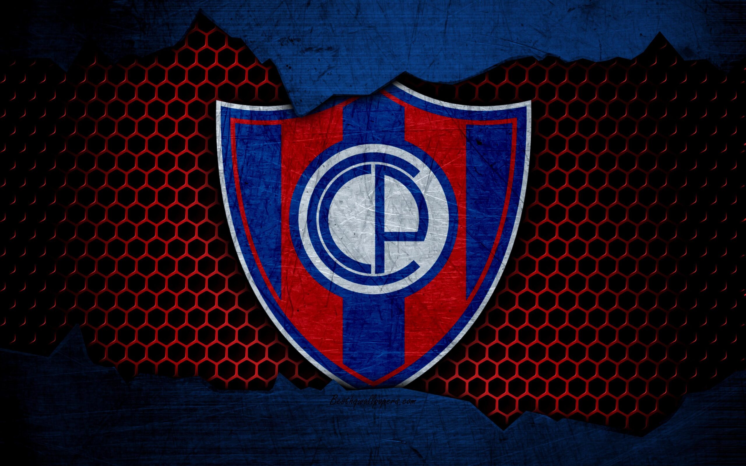 Download wallpapers Cerro Porteno, 4k, logo, Paraguayan Primera