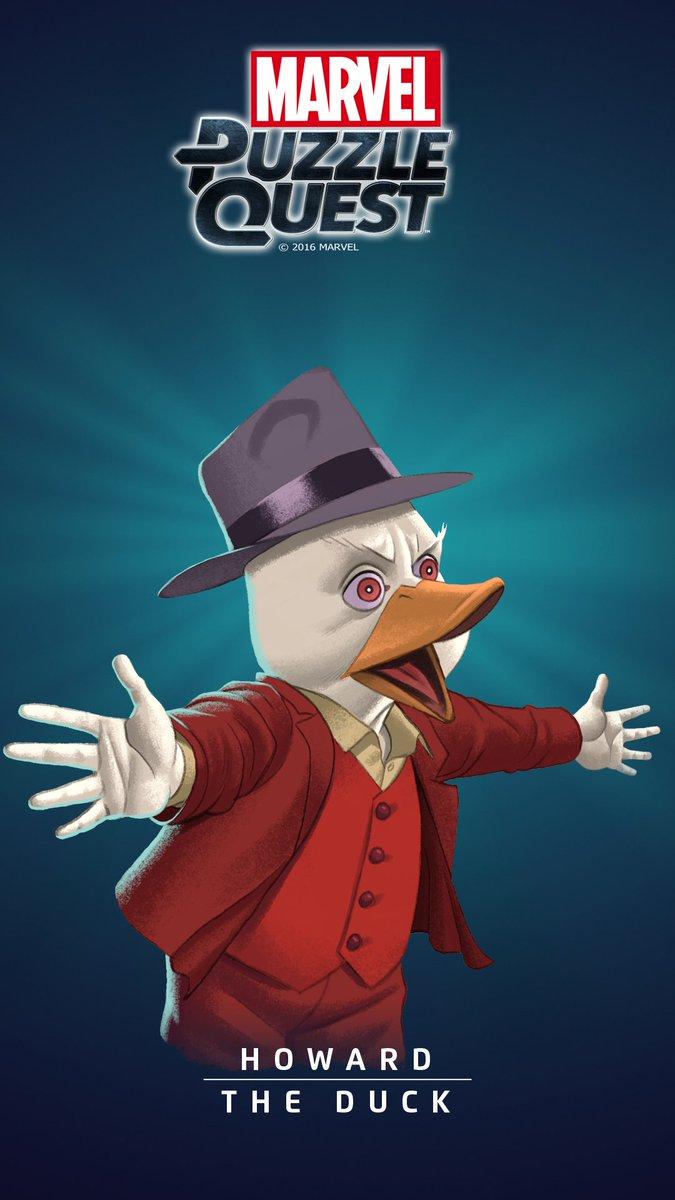 Bill Rosemann on Twitter: These @MarvelPuzzle Howard the Duck