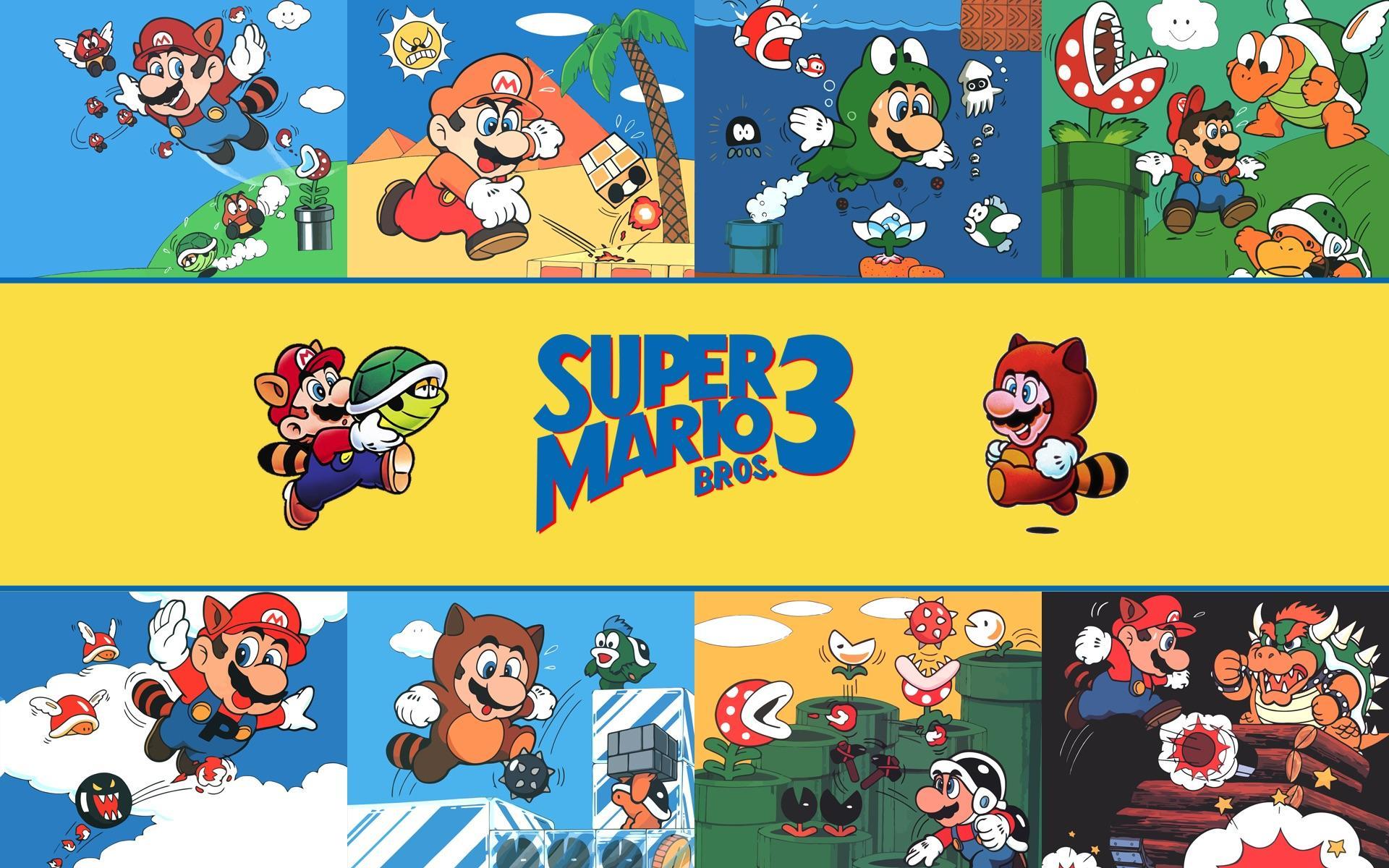 Super Mario Bros. 3 Wallpapers : retrogaming