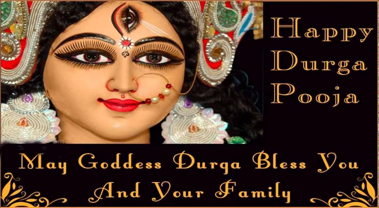 55 Beautiful Greeting Pictures And Photos Of Durga Puja 2016