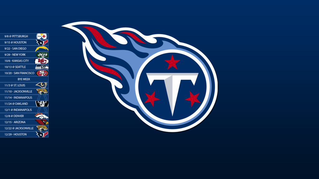 Tennessee Titans 2013 Schedule Wallpapers by SevenwithaT