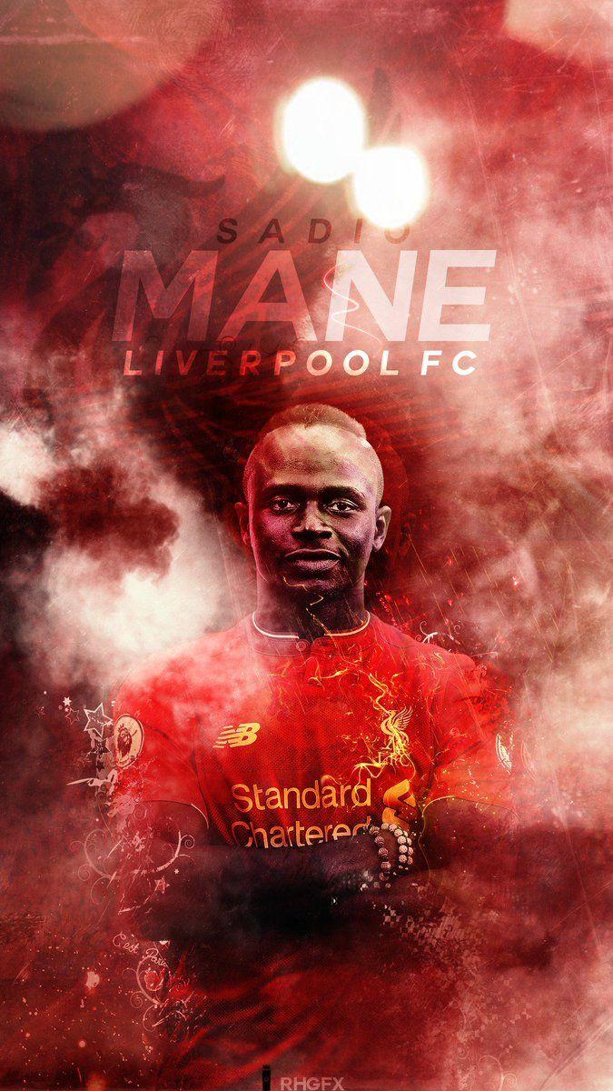 The Adobe Barbers on Twitter: Sadio Mane I Liverpool Lockscreen