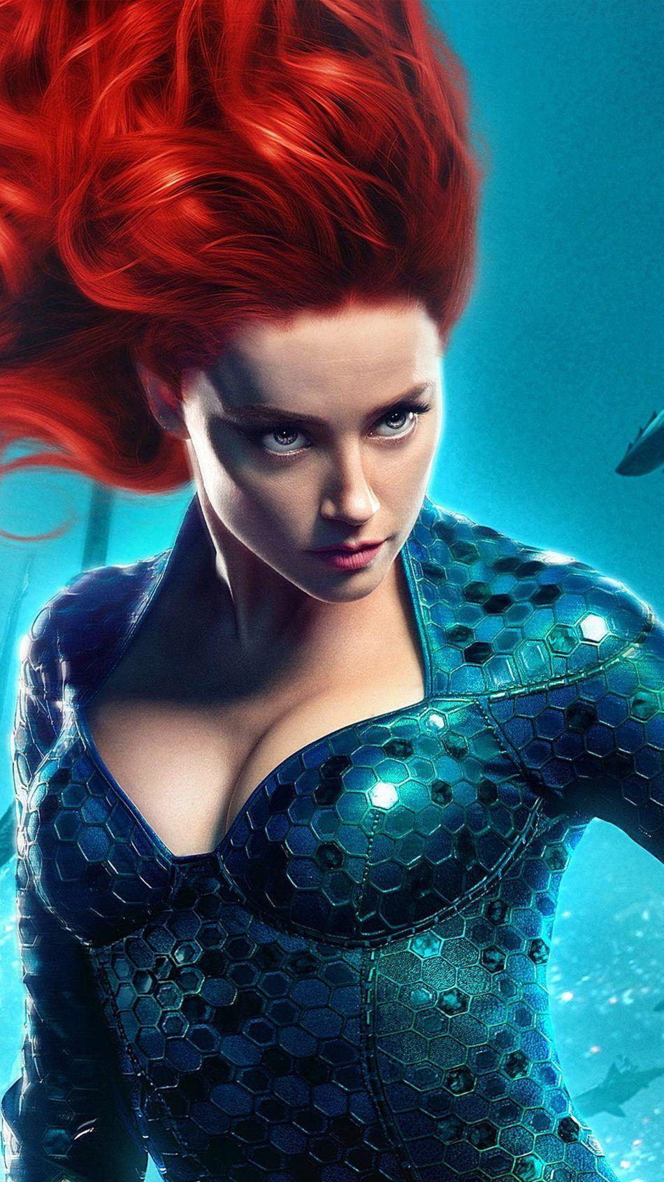 Amber Heard As Mera In Aquaman 2018