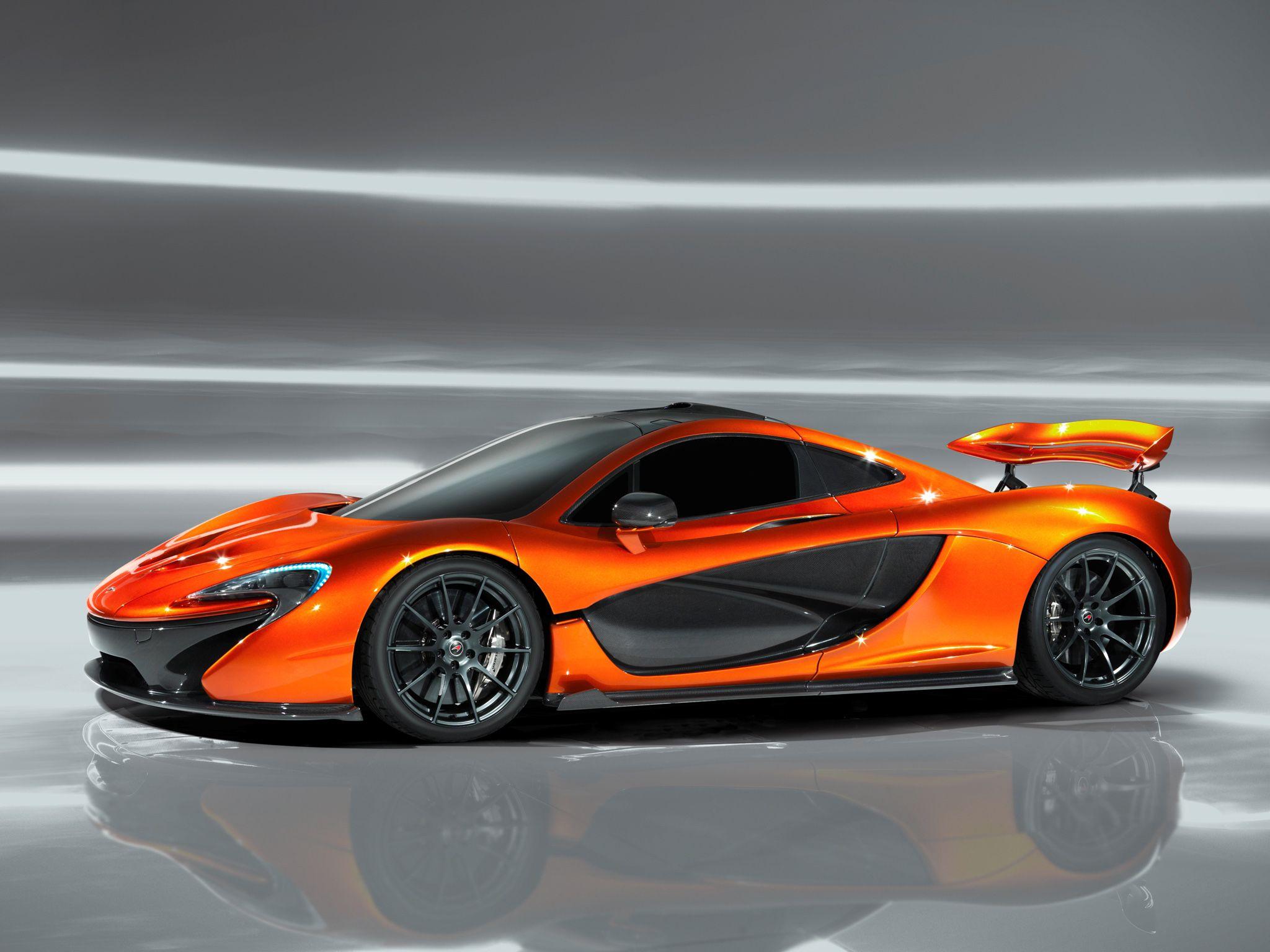 McLaren P1 Orange Wallpapers