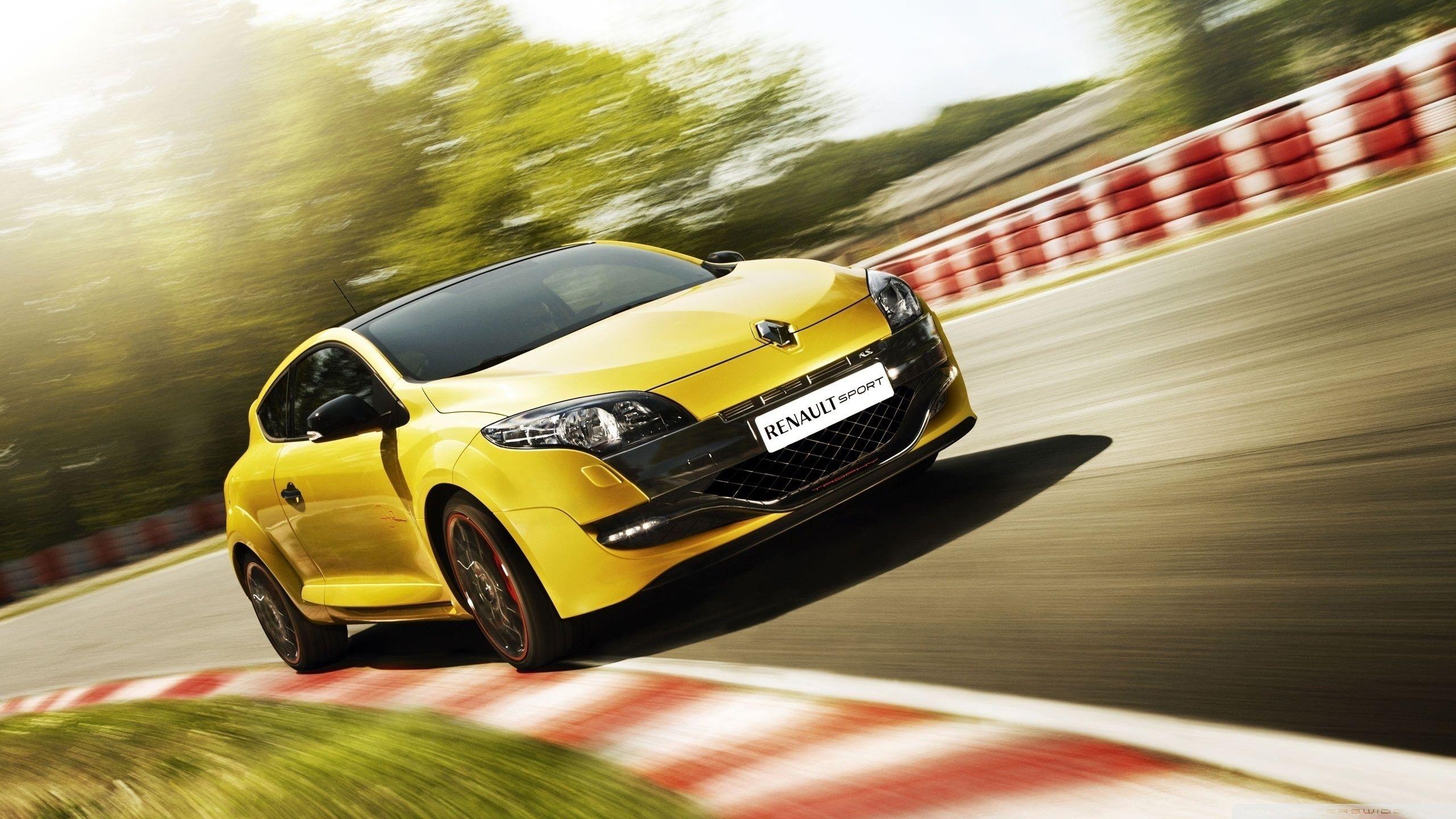 Renault Megane RS Yellow ❤ 4K HD Desktop Wallpapers for 4K Ultra HD