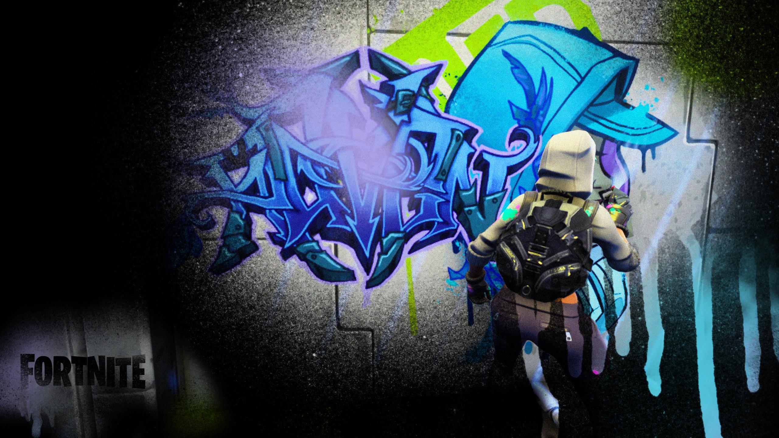 Graffiti Desktop Wallpapers : FortNiteBR