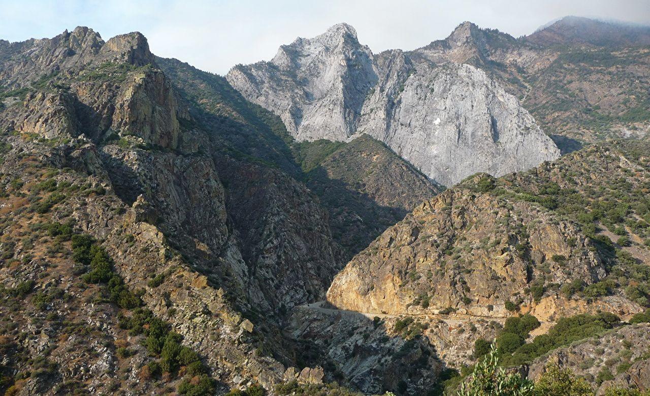 USA Sequoia & Kings Canyon National Park Nature Mountains