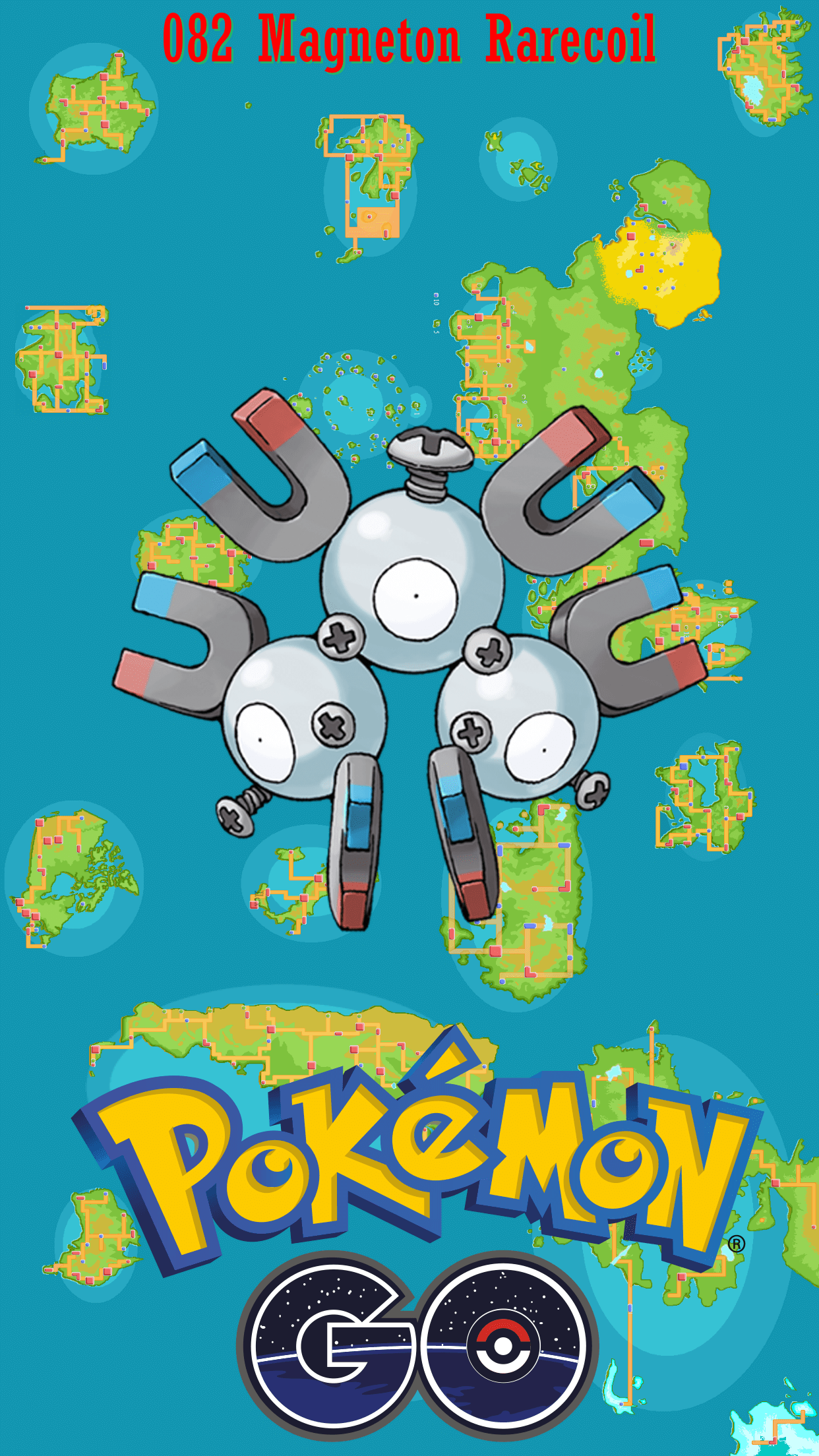 082 Street Map Magneton Rarecoil