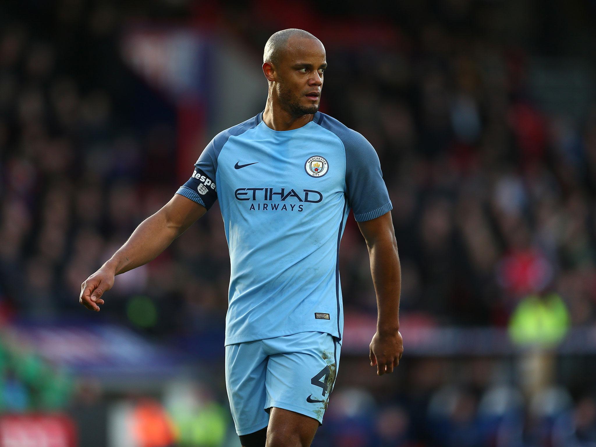 Vincent Kompany out of Manchester City vs Monaco as Pep Guardiola