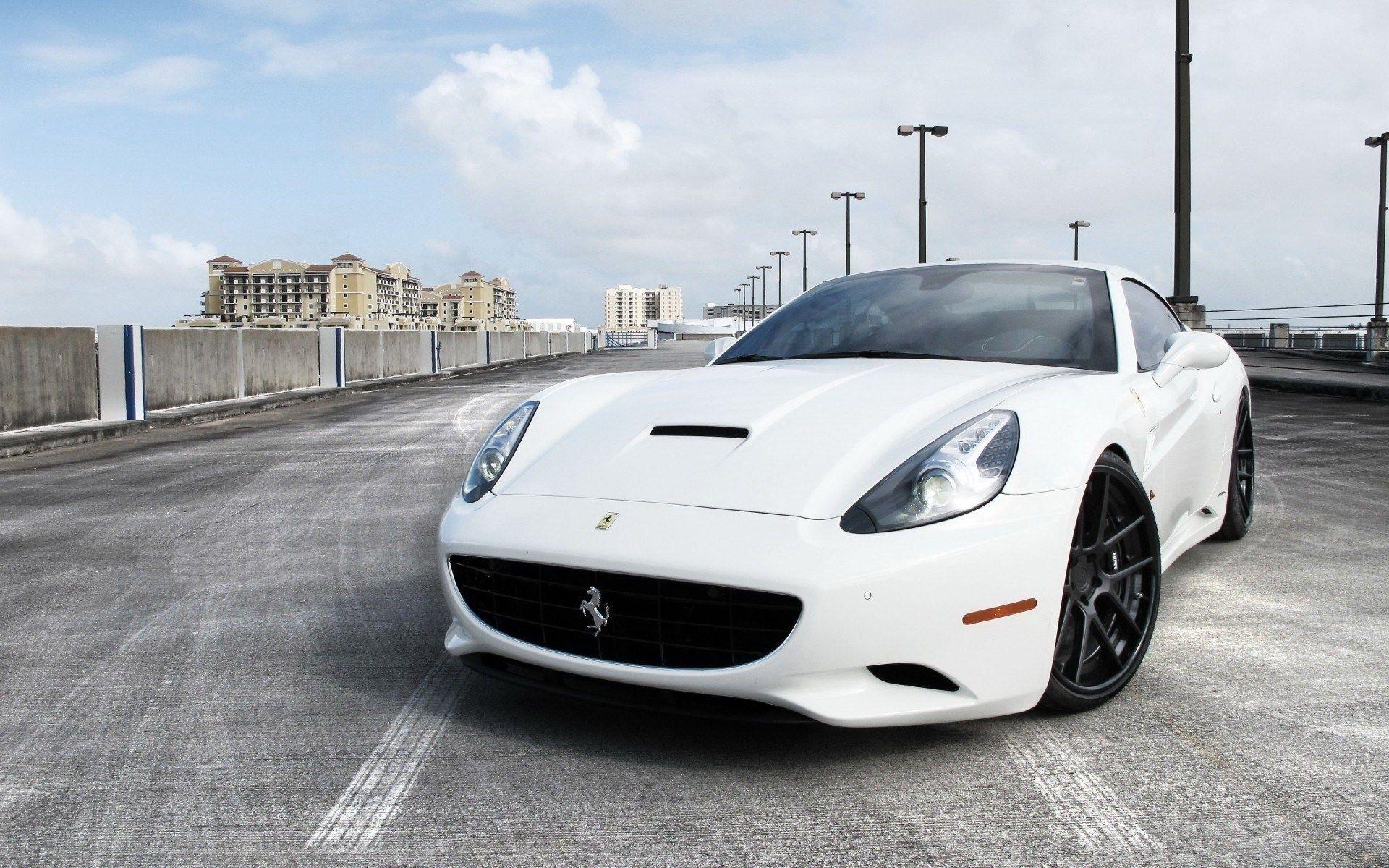 ferrari california hd white wallpapers