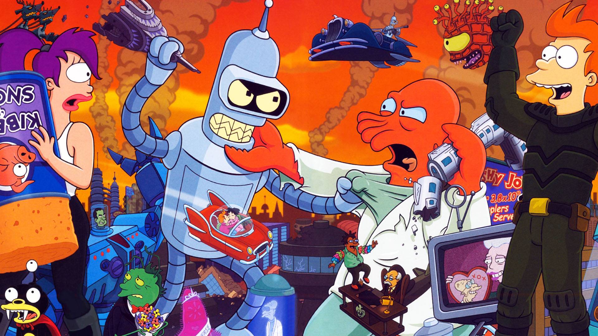 Marvelous Futurama Wallpapers PX ~ Futurama Wallpapers