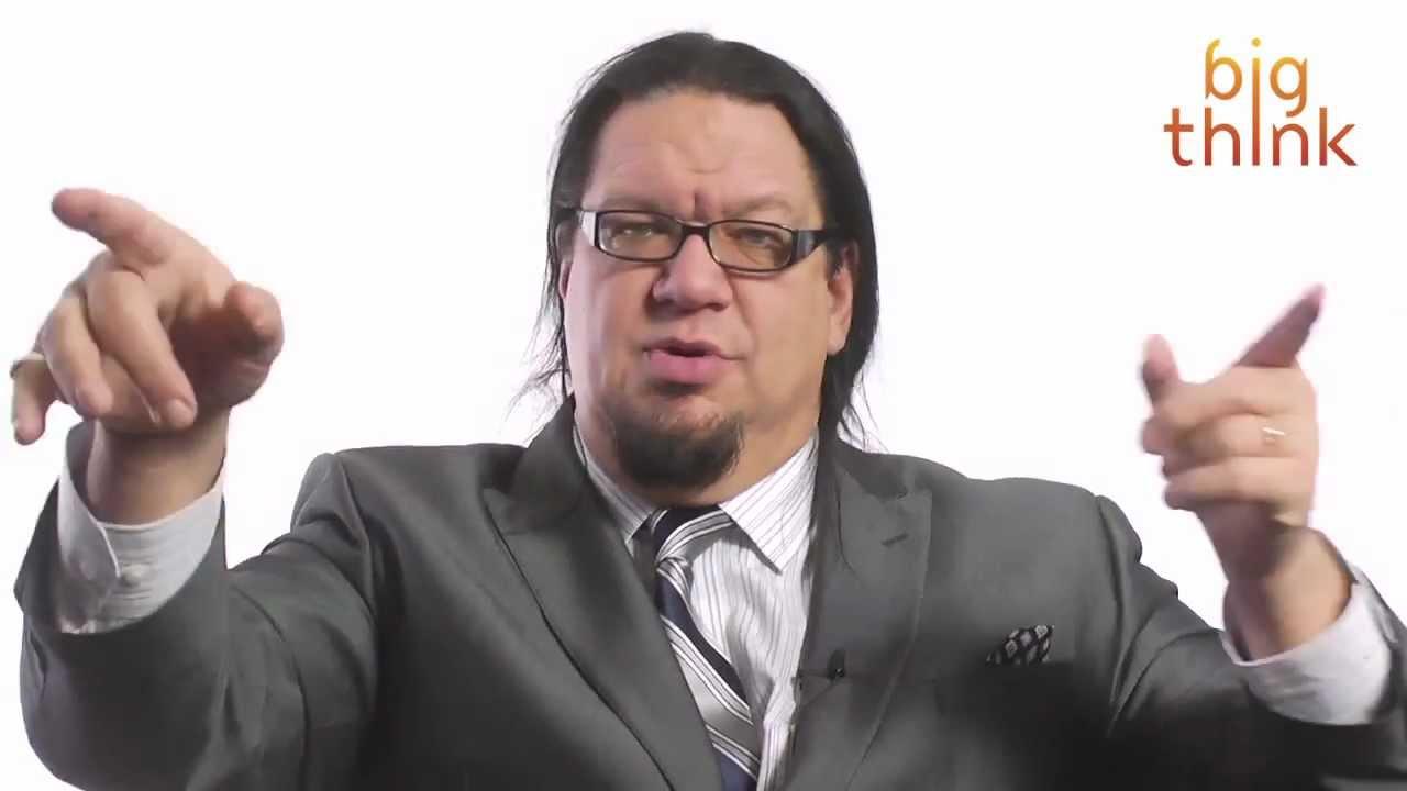 Penn Jillette: Why Celebrity Apprentice Sucks Away Your Willpower