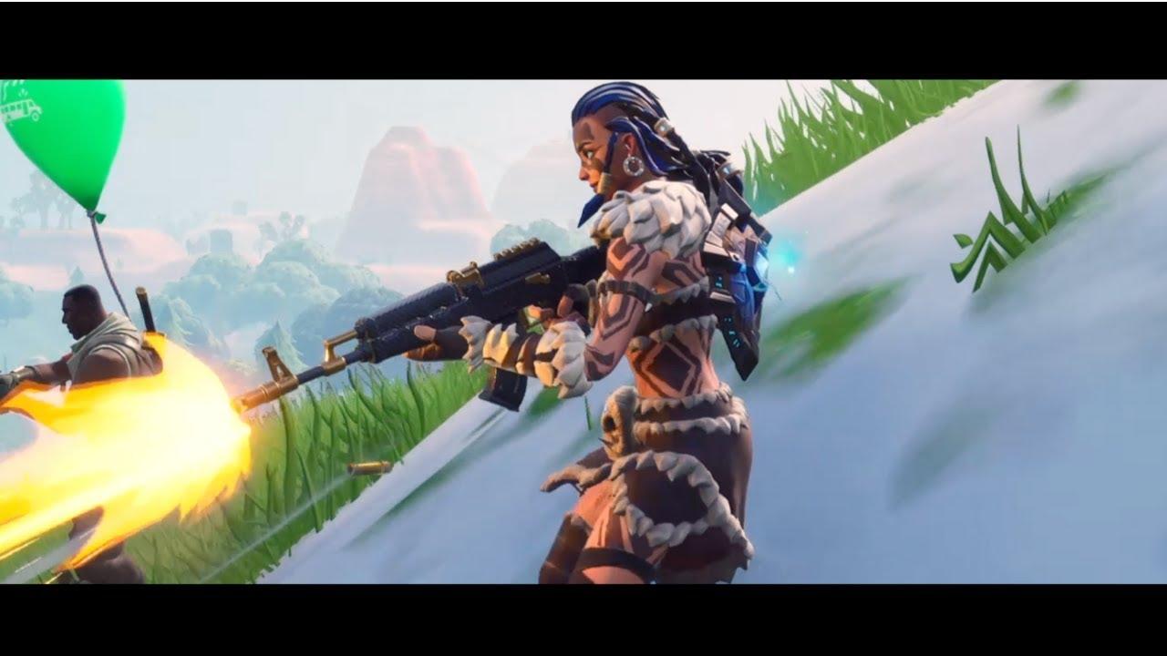 Fyra Fortnite wallpapers