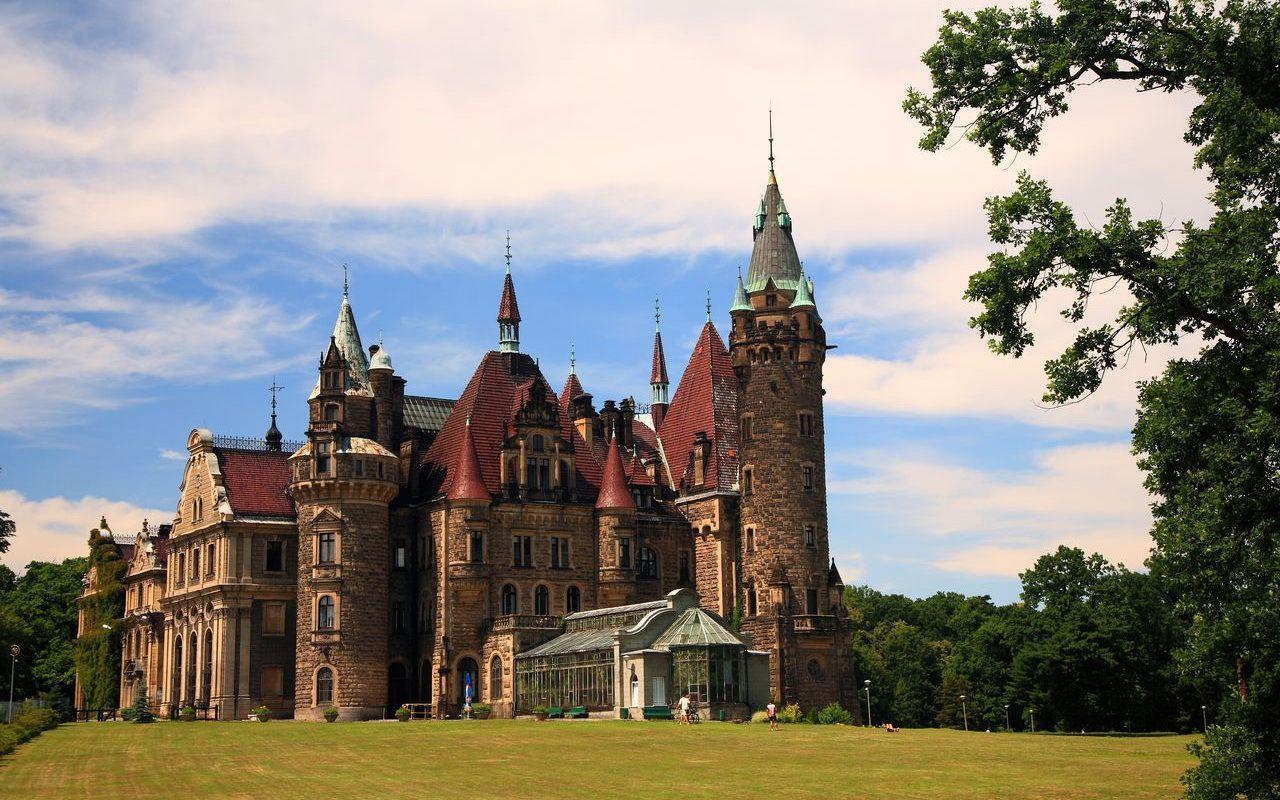 Wallpapers Castles Poland Cities Image Download