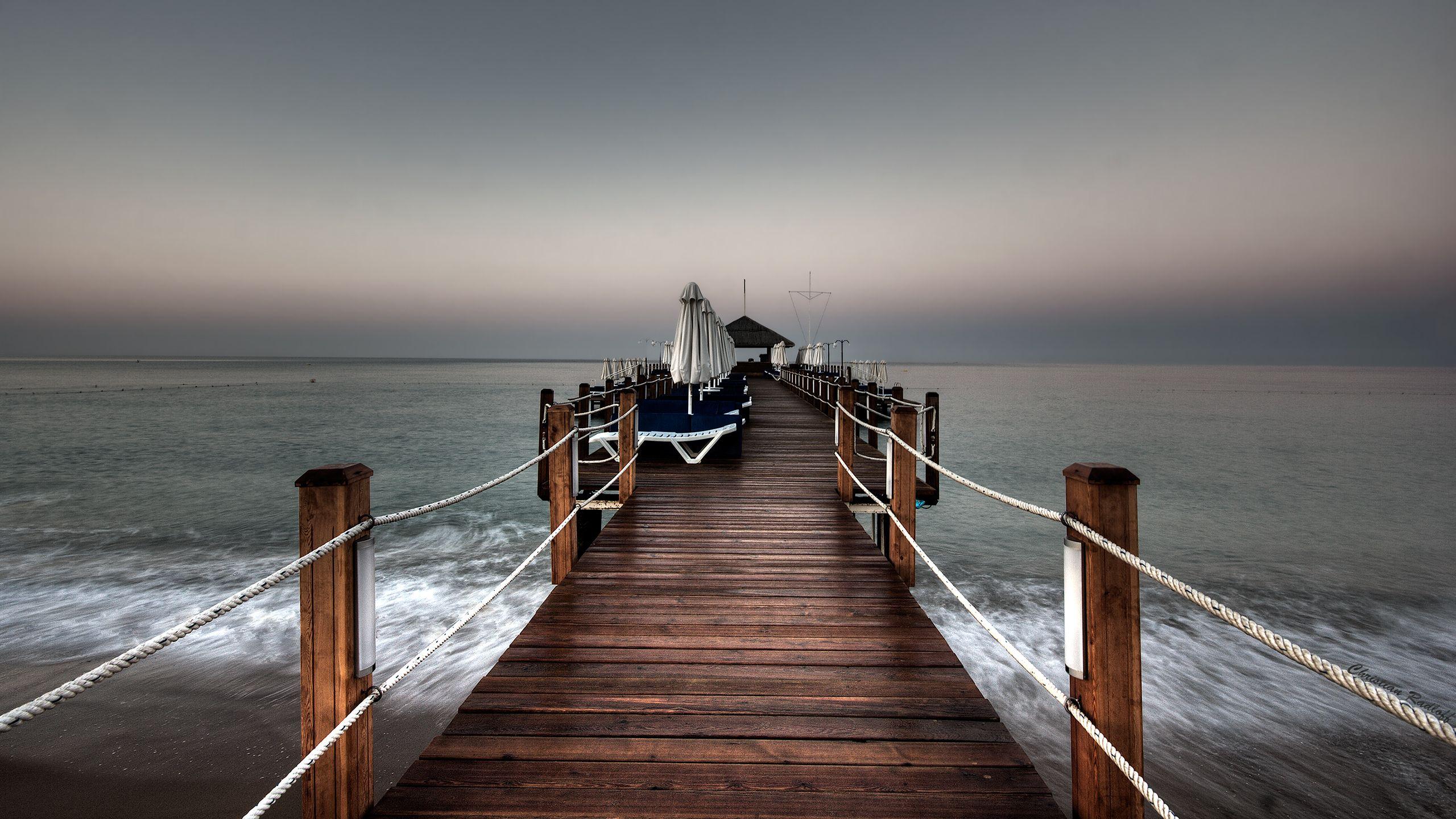 Fantastic grey dawn in Turkey [Wallpaper]