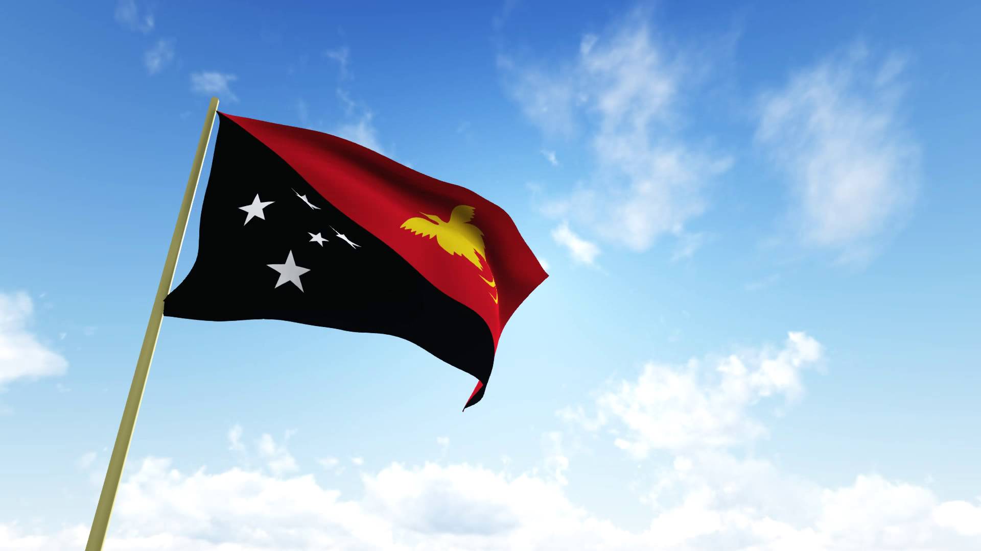 Flag of Papua New Guinea