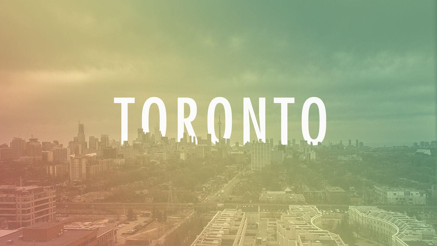 Toronto Wallpapers on Behance