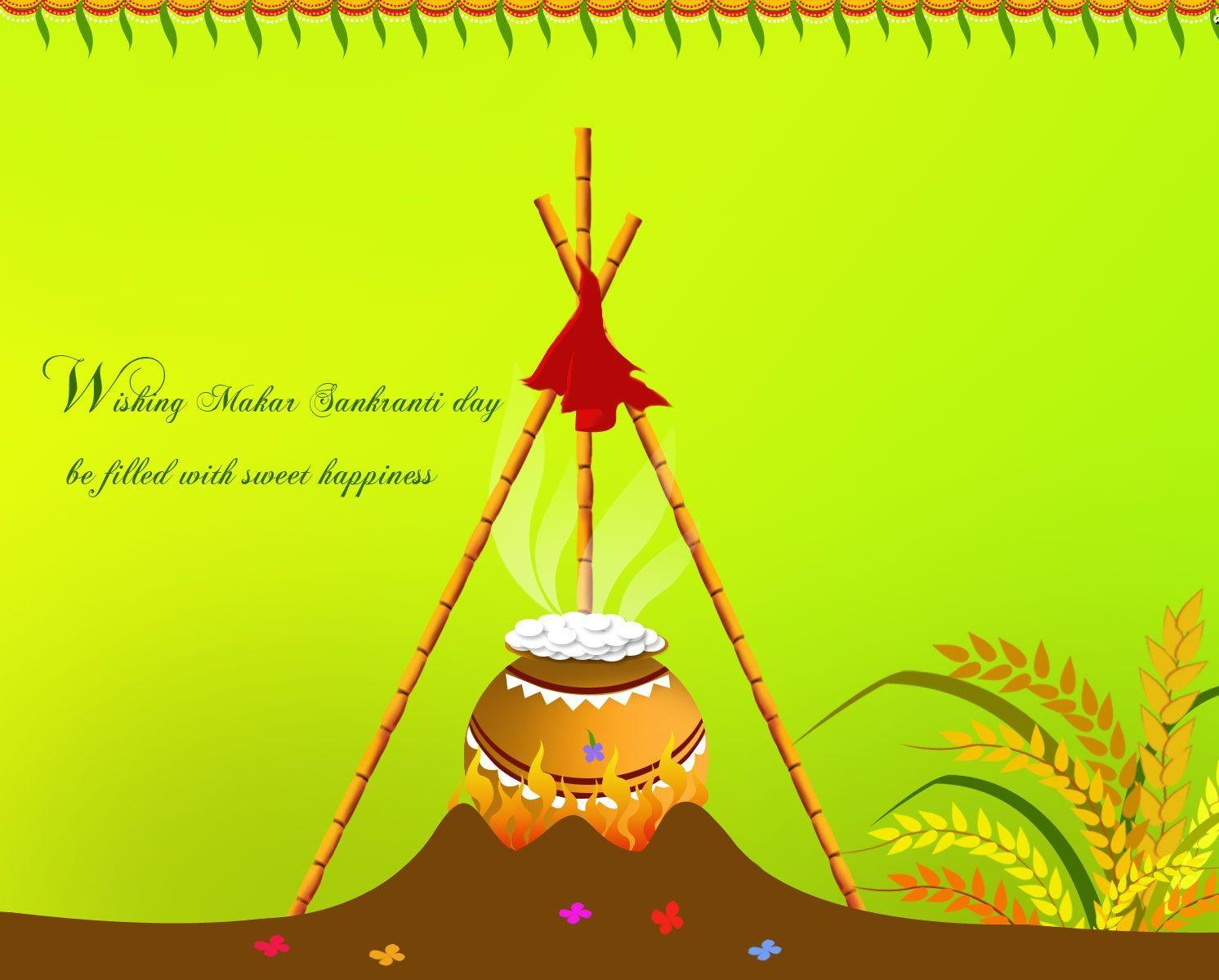 Happy Makar Sankranti HD Wallpapers & Makar Sankranti MessagesGet