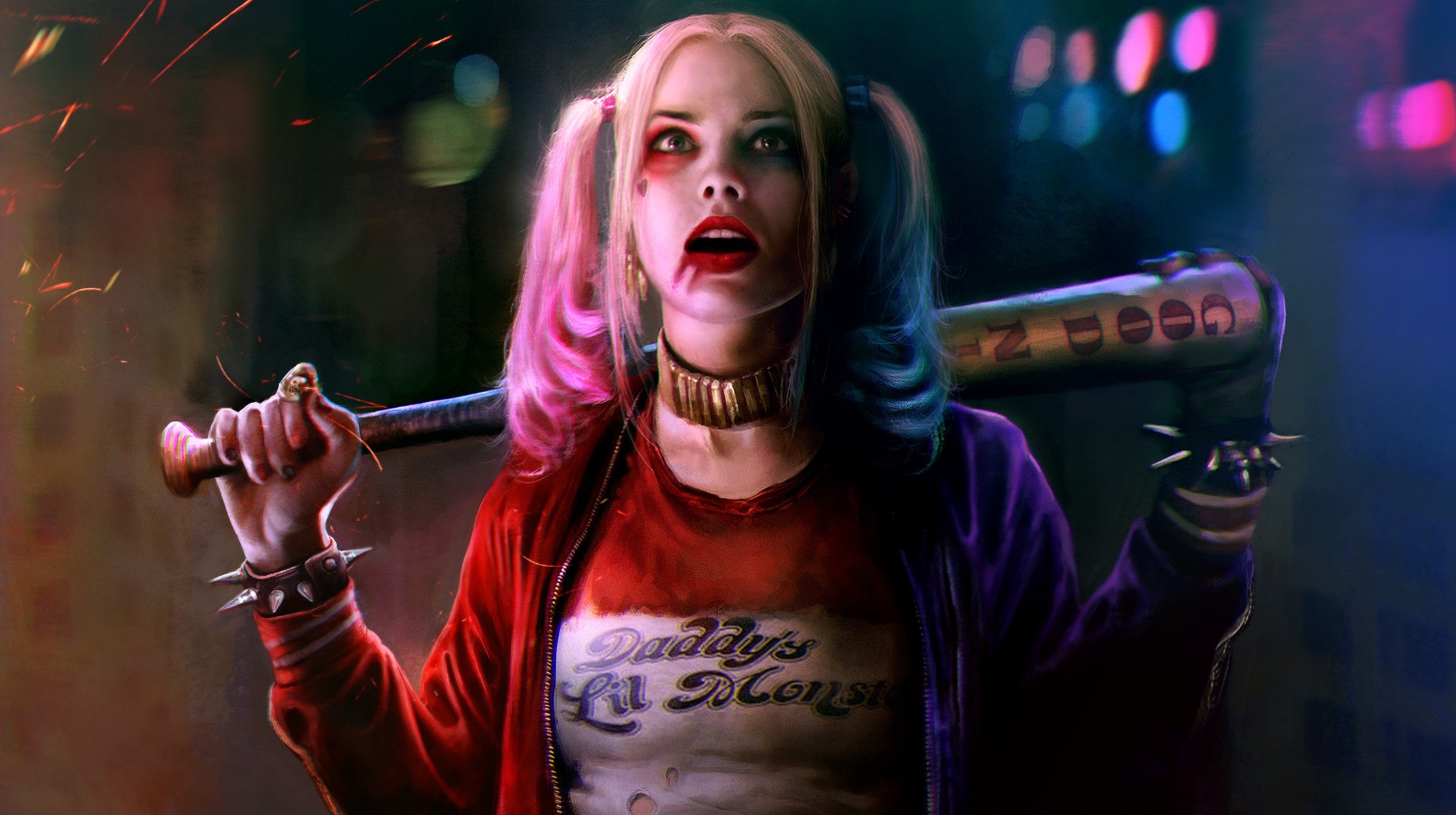 Wallpapers Harley Quinn, Margot Robbie, Suicide Squad, Movies,