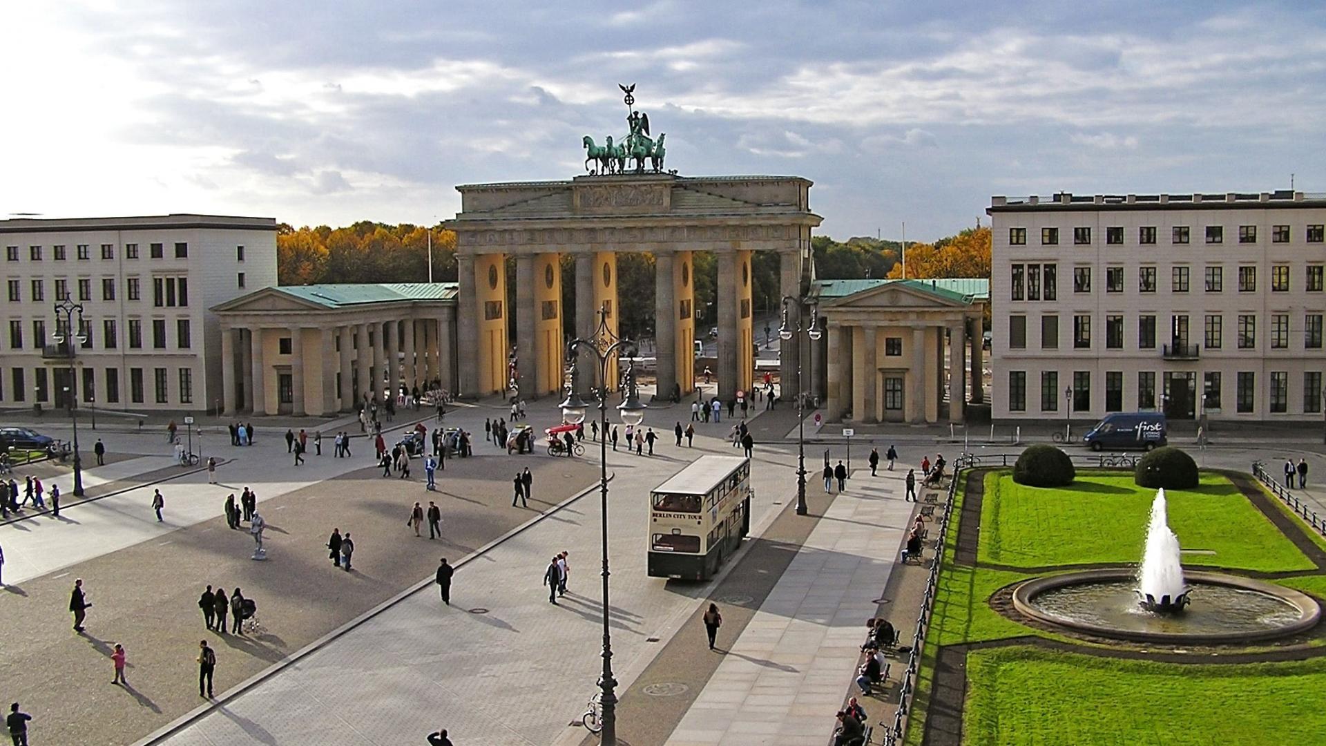 Germany berlin cities brandenburg gate wallpapers