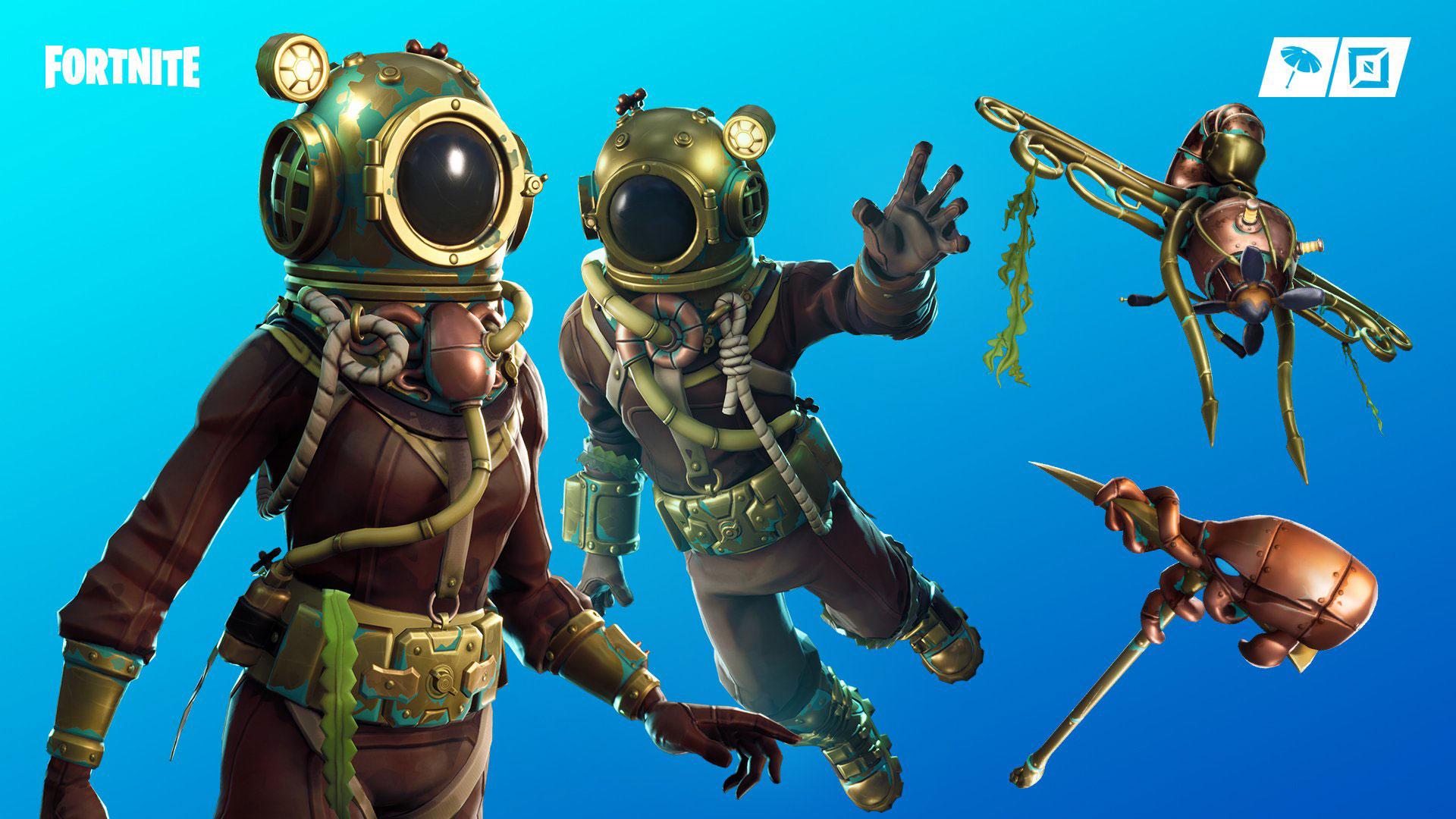 Deep Sea Destroyed Fortnite wallpapers