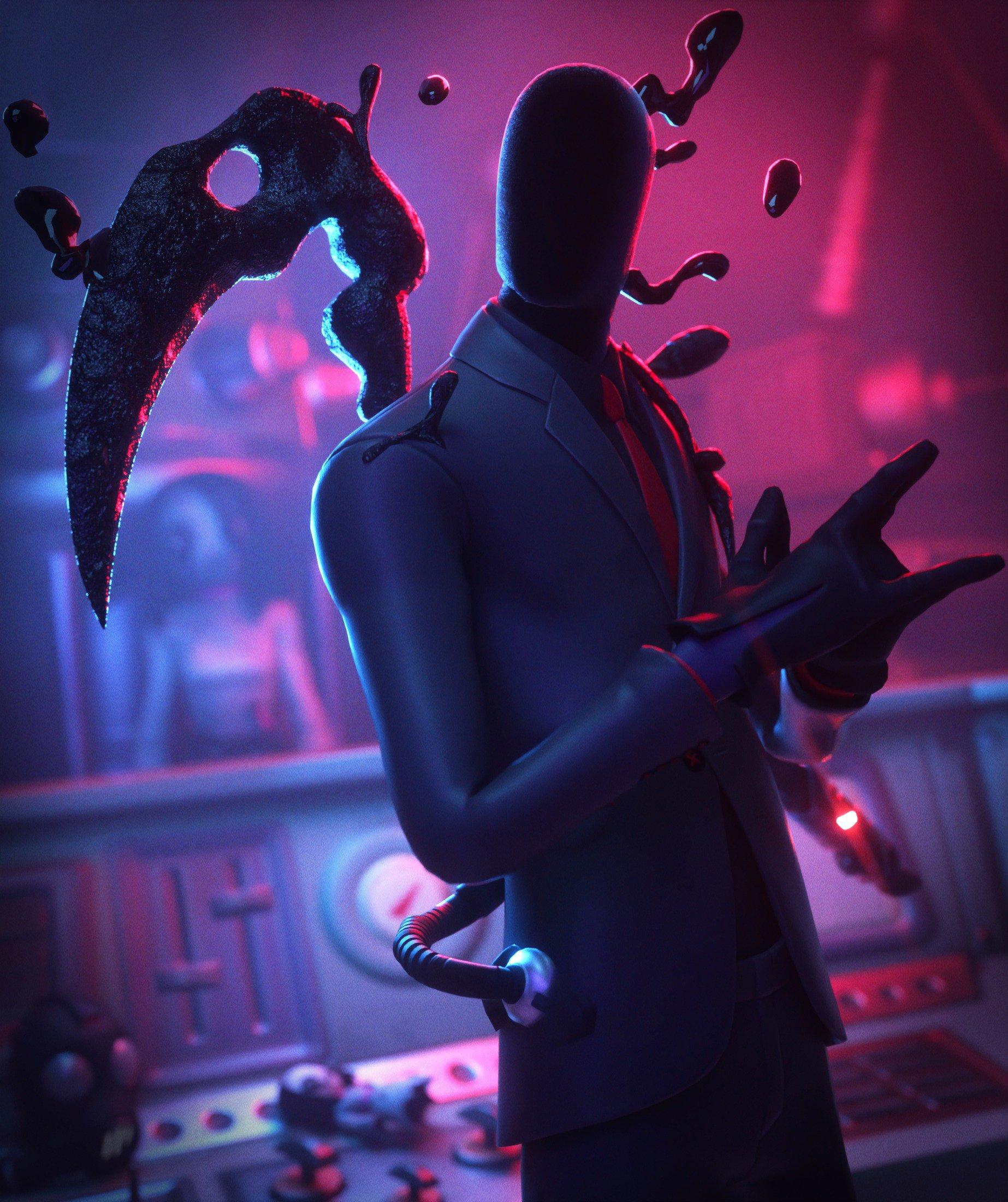 Chaos Agent Fortnite wallpapers