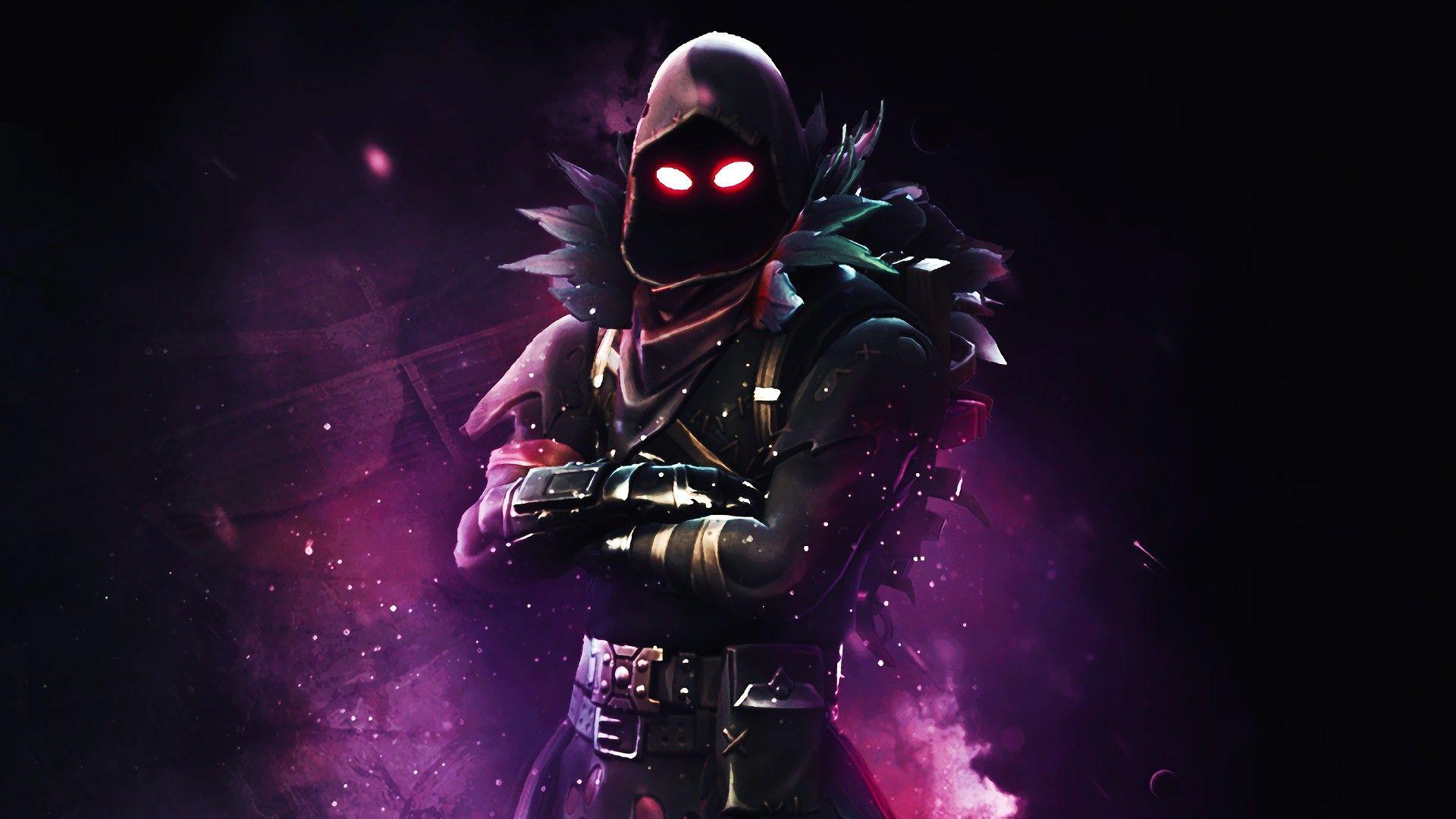 Cool Fortnite Raven Wallpapers