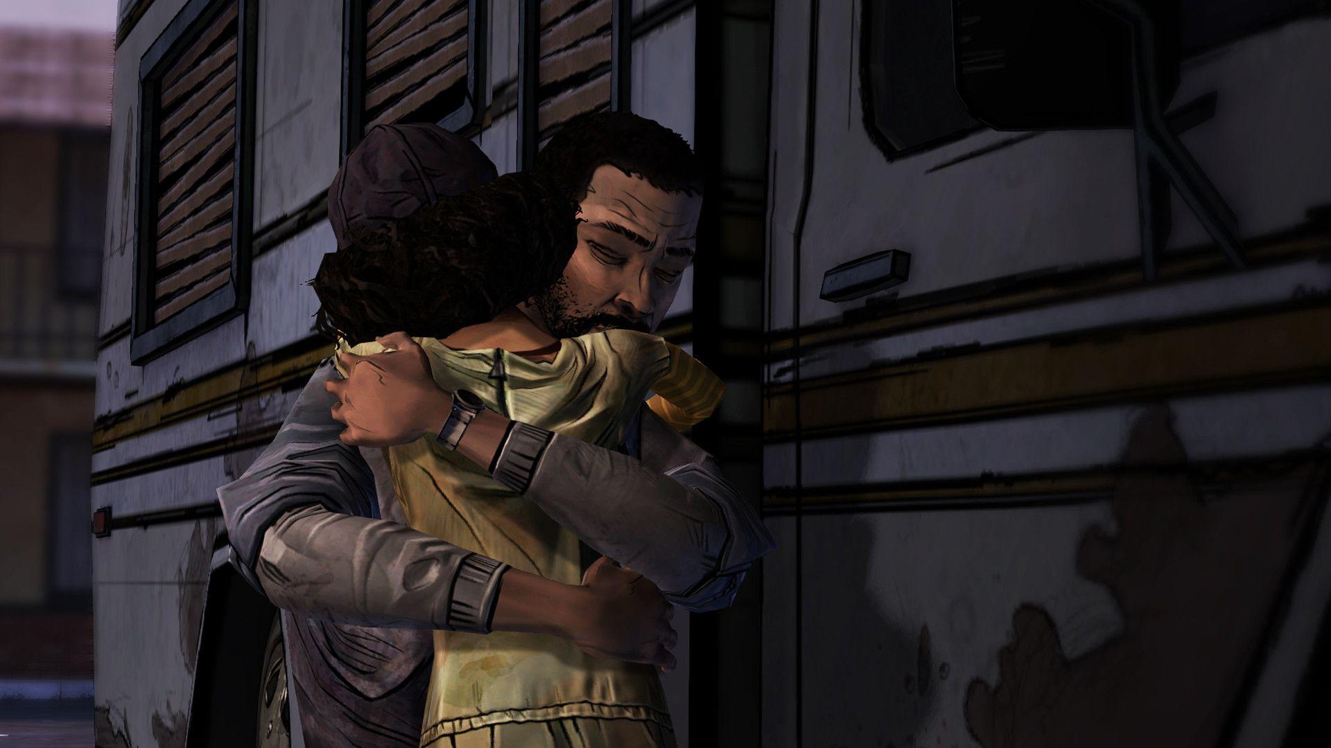 Image For > Walking Dead Game Iphone Wallpapers